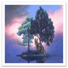 Amy Sol "Hideaway" Hand-Embellished Print