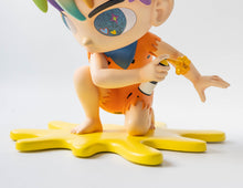 RYOL (aka Ryo Laksamana) “This My Stone Age Mark” Yellow Edition Sculpture