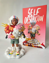 Kayla Mahaffey "Self Destruction" Polystone sculpture