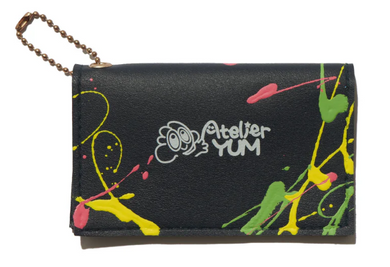 Yusuke Toda “100% Recycled PVC Leather Card Case Navy