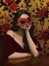 Caroline Gaudreault “La fille au vin rouge"