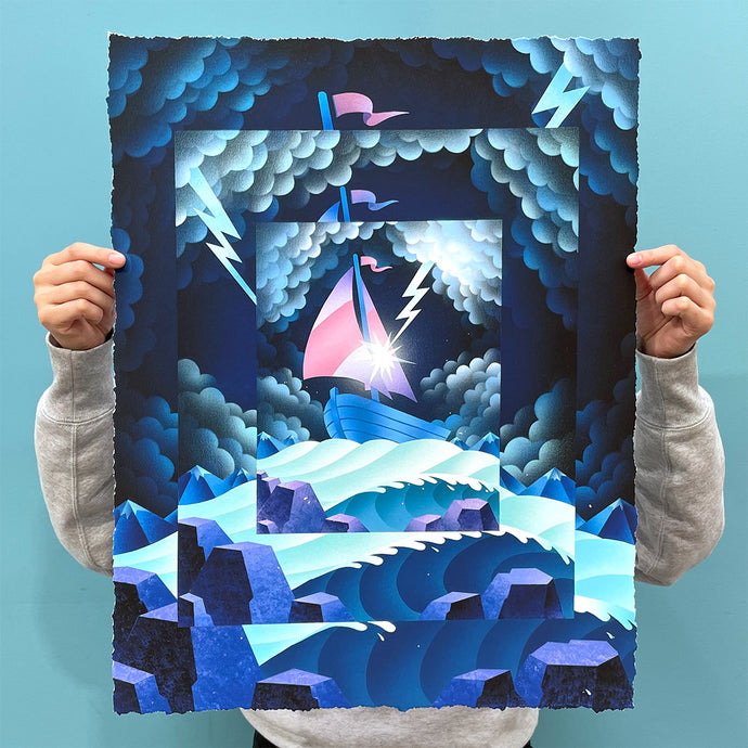 Michael Polakowski “Heart of the Tempest” Print