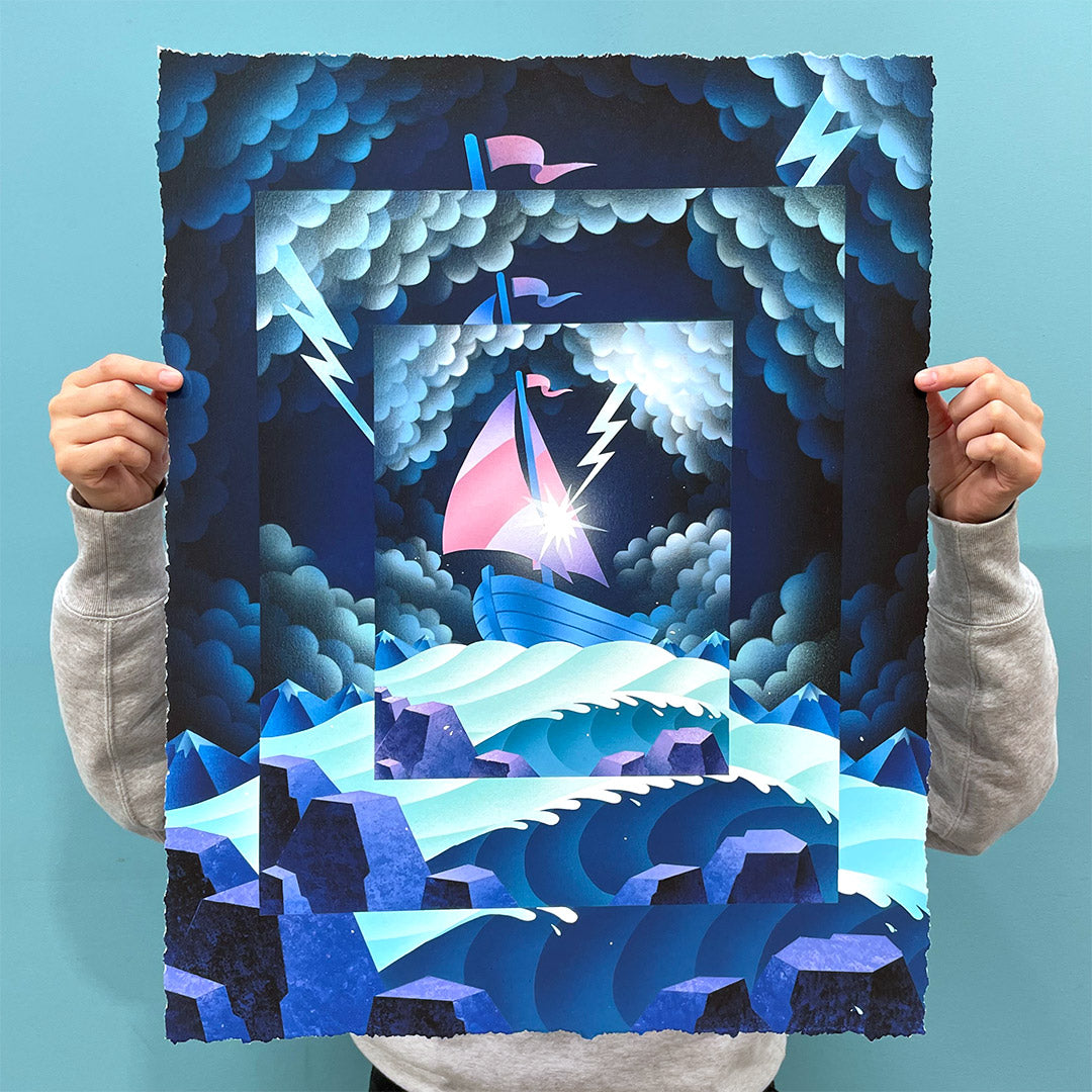 Michael Polakowski “Heart of the Tempest” Print