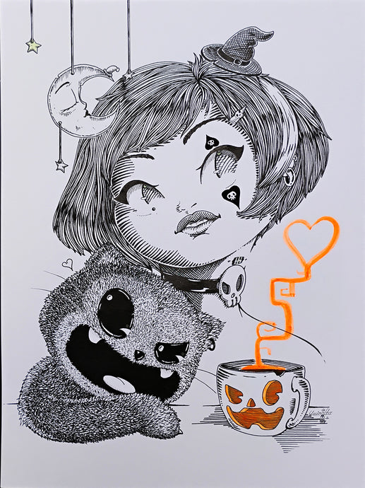 RJ Quiralta 'Pumpkin Late for Two'