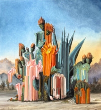 Alexis Mata "Sabila, Nopales y Fores En El Desierto"