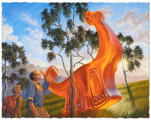 Sally Hastings "Brachio Sunset” Print