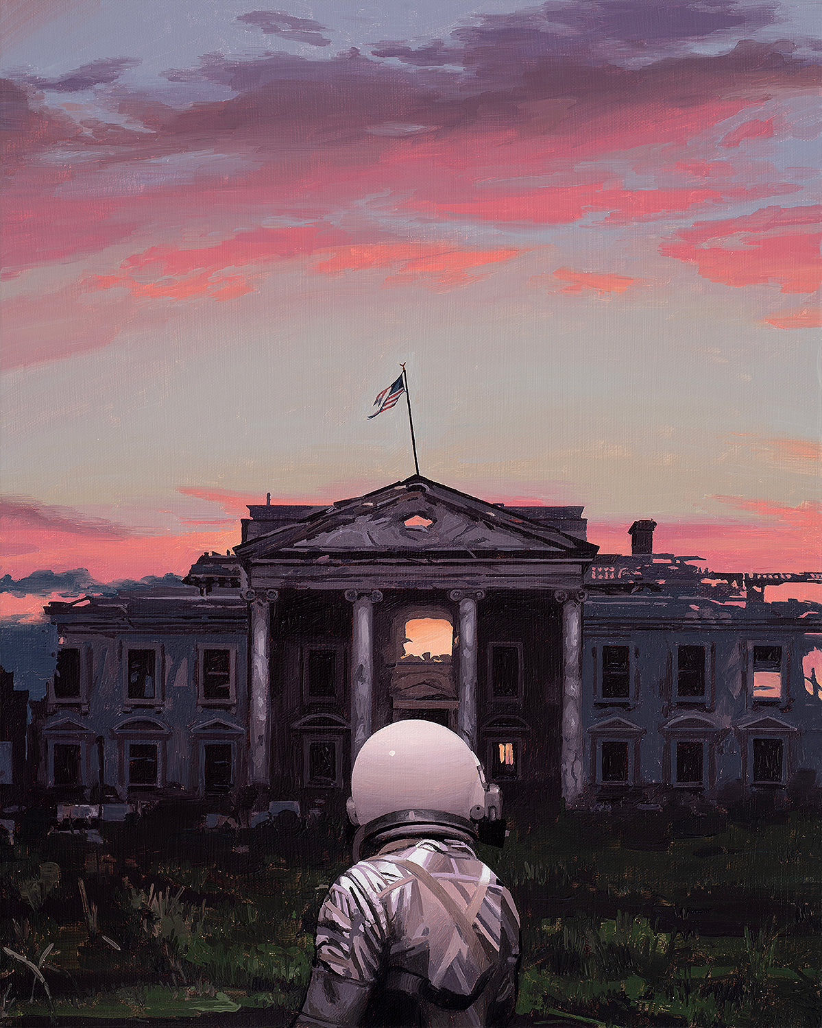 Scott Listfield “Sunset on the White House”