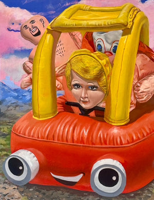 Jesus Lopez “Road Head 2”