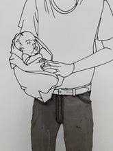 Spenser Little "Cowboy Dave Holding Ren"