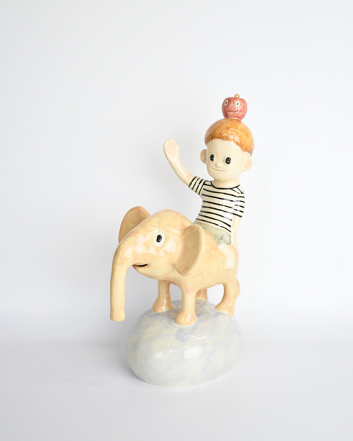 Yasuhito Kawasaki  “Boy Straddling Elephant”