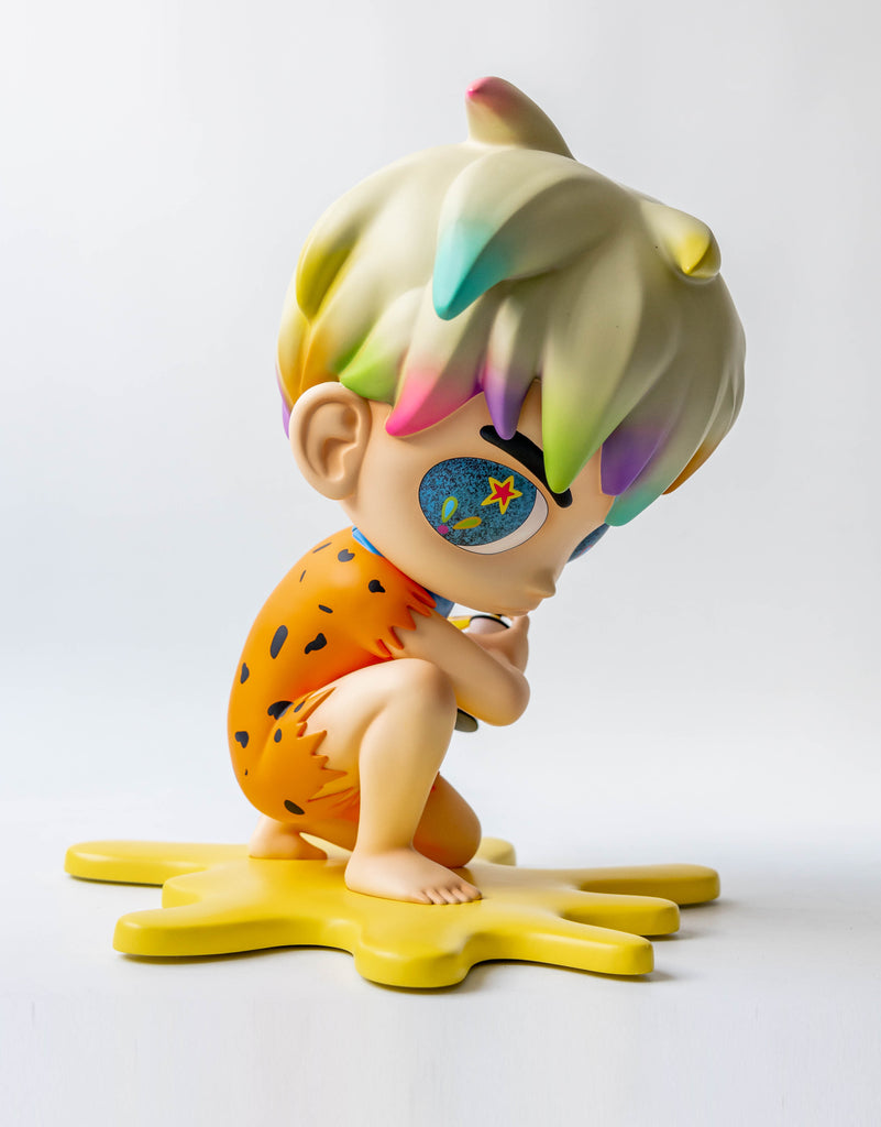 RYOL (aka Ryo Laksamana) “This My Stone Age Mark” Yellow Edition Sculp ...
