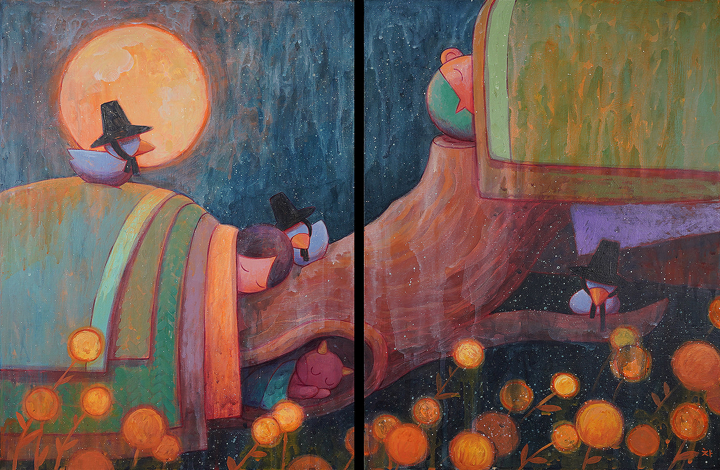 Young-Ji Cha “Sleepover”