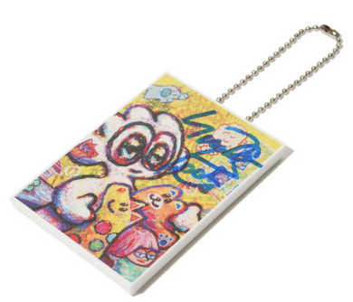 Yusuke Toda “[Grand Opening Special! Limited Edition] Artist-Signed Picture Keychain - Yellow