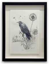 Alexis Mata "The Crow Among Dandelions"