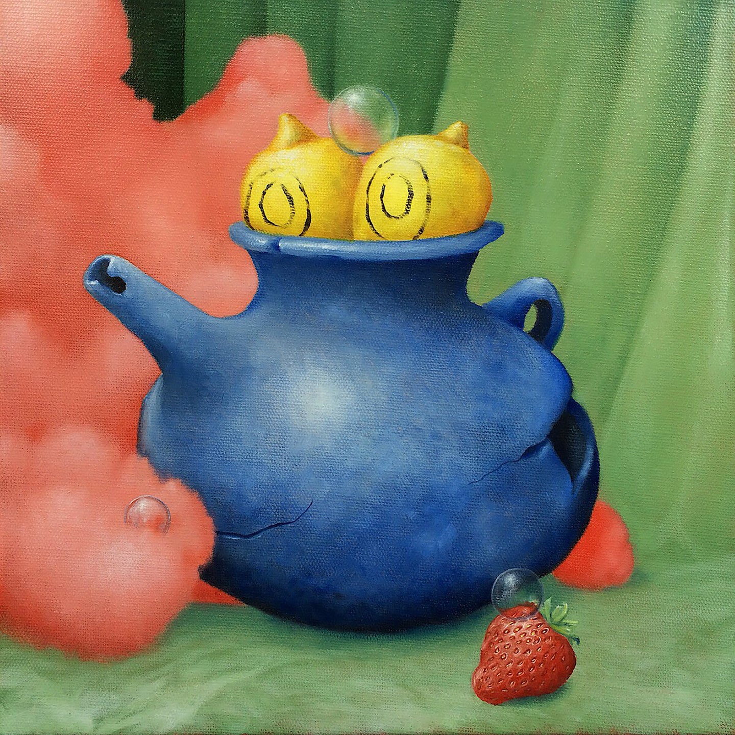 Ben Cooney - “Lapis Lazuli Vessel, The Weight of Bubbles” -  - Originals