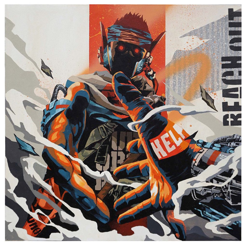 Dragon76 - “Reach Out” -  - Originals