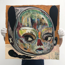 Reen Barrera "Stay Away" Hand Embellished Print -  - Prints