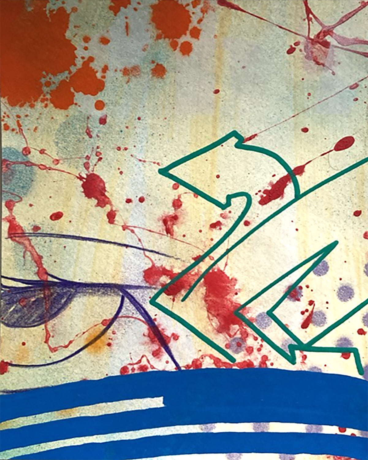 Crash One “Work on Paper III” -  - Originals